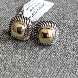 David Yurman stud earrings